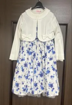 ミキハウス 入学式 発表会 ワンピース ボレロ ブラウス 3点セット