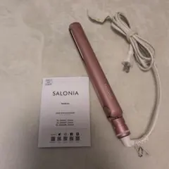 SALONIA ストレートヘアアイロン SL-0045P 24mm　ピンク