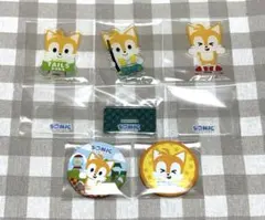 セガ ラッキーくじ 缶バッジ テイルス/ソニックチャオ 2個セット セガ ラッキーくじ 缶バッジ テイルス/ソニックチャオ 2個セット
