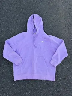 Nike ラベンダー XL フード付きパーカー
