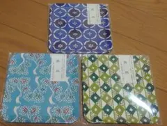 京都　紙の和雑貨鈴木松風堂　角皿3枚セット