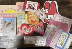 【平成レトロ】ディズニー サンリオ キャラクター ノート メモ帳 まとめ売り