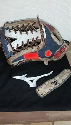 ミズノプロ軟式オーダー外野グラブ　メッシュ素材　左