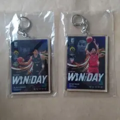 Bリーグ くじプラ  比江島慎 富樫勇樹 キーホルダー2023-24