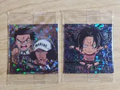 ワンピース シールウエハース Log.11 シークレット2枚