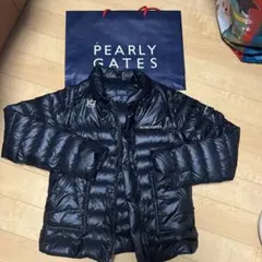 PEARLY GATES ブラックダウンジャケット