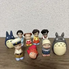 【まとめ売り】指人形 トトロ ポニョ ジブリ