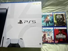 【中古・ソフト付き】PlayStation5本体CFI-1100A