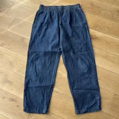 GU　メンズ　Lサイズ デニム　321-325437　シェフパンツ
