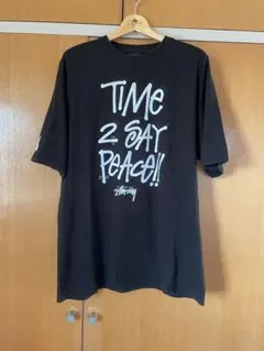 Stüssy I.S.T. Peace Sign Tシャツ 黒 S - メルカリ