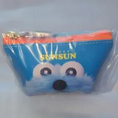 【新品・未使用品】パペットスンスン 三角ミニポーチ アップ