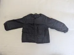 ユニクロ　ライトウォームパデットコンパクトジャケット　ネイビー