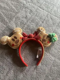 ディズニー クリスマス ジンジャーブレッド カチューシャ