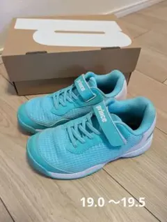 prince テニスシューズ　19.0 〜19.5 ミント