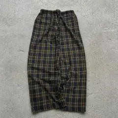 check pajama pants cityboy baggy 極太 古着 | Mercari