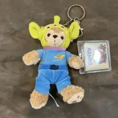 ダッフィー リトルグリーンメン コスチューム キーホルダー
