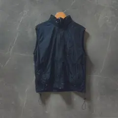 Calvin Klein CK ナイロンベスト ネイビー テック モード