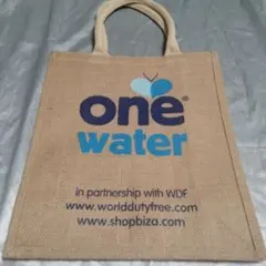 ジュートバッグ エコバッグ one water