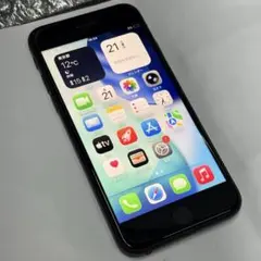 【純正バッテリー100%】 iPhone SE 第3世代 ミッドナイト 64GB