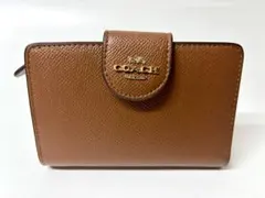 COACH ブラウン 二つ折り財布