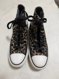 コンバース CONVERSE レオパード柄 ヒョウ柄 22.0