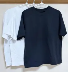 MUJI 半袖Tシャツ 3枚セット ブラック ホワイト Mのサムネイル