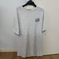 SLOPPY ワッフル素材 半袖Tシャツ グレーのサムネイル