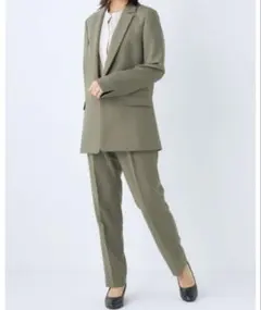 1釦シングルパンツスーツ　新品