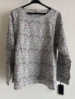 新品未使用】【CALICO インド 】コットンVネックトップス ブラウス 