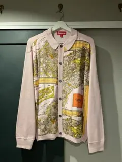 新品未使用L 23FW Supreme - Silk Map Cardiganのサムネイル