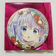 ごちうさ Anisugar ボトルケーキ 特典 缶バッジ 1点 チノ