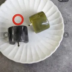 レトロカラーラウンド　ポニーフック