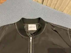 PUNYUS ブラック MA-1ジャケット