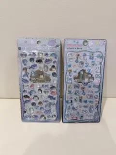 『正規品』大人気ボンボンドロップシール うみのなかまたち みずいろドロップ2点