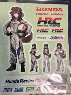 戌神ころね × Honda Racing EMSステッカー