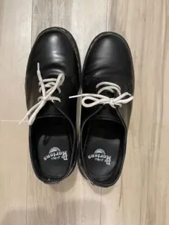 【美品】Dr. Martens ホワイトステッチ　革靴　3ホール　26cm