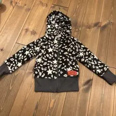 フリースジャケット 星柄 サイズ100