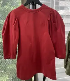 【新品未着用】パブリックトウキョウ　バルーンスリーブ Tシャツのサムネイル