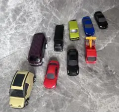 値下げ中！ポケットトミカ　ガチャ　 ミニカー 9台セット