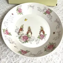 【ピーターラビット 】プレート 花柄 皿 箱付き PETER RABBIT