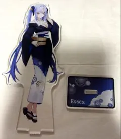 アズールレーン エセックス 描き下ろしアクスタLL＋特典カード - メルカリ