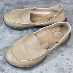 【Re:getA】リゲッタ ドライビングローファー ベージュ SS 履き心地抜群のサムネイル