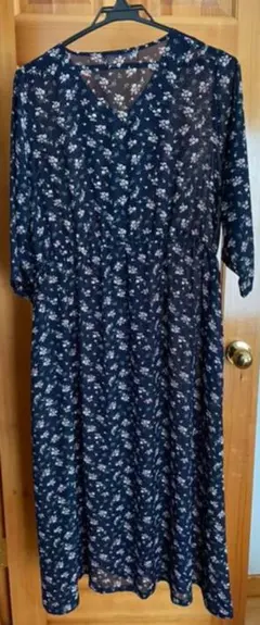 花柄ワンピース ロングワンピース