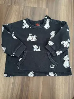 BABY DOLL 101匹わんちゃん　トレーナー　黒