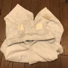 ベビー　フード付きバスローブ