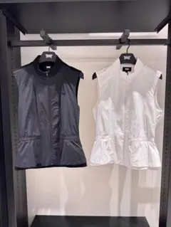 【新品・ラスト】PXG ゴルフベスト⚫︎異素材MIXデザインノースリーブ