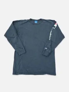 90s Champion 袖ロゴ ロンT USA製 リバースウィーブ