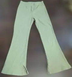 【devilock】フレアパンツ 140cm オリーブグリーン