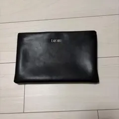 DIOR ブラックレザーポーチ