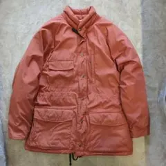 k*o様 80年代 黒タグ　エディーバウアー　オレンジ　グースダウンジャケットヴ